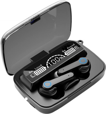 Life Like TWS 1200 mAh Charging Box EarBuds With Mic Bluetooth Headset(Black, True Wireless)