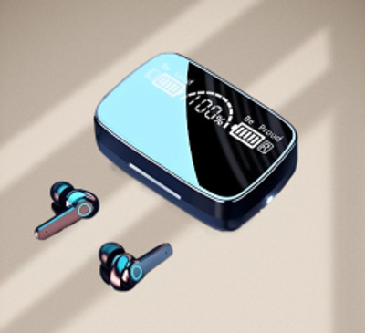 Clairbell TWS_M19_Buds 5.1 Earbuds with 280H Playtime, Headphones with Power Bank_B21 Bluetooth without Mic(Black, In the Ear)