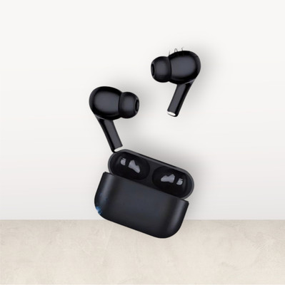 GDS Black Bluetooth Headphones – Audiophile-Grade Sound & Detailed Bass._AG Bluetooth(Black, True Wireless)