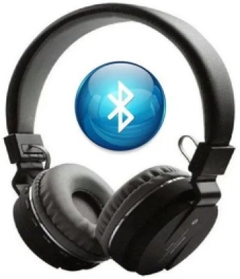 ROAR AQ_553D_WIRELESS SH12 BLUETOOTH FOLDABLE HEADSET WIT MIC SUPPORT FM,AUX,SD CARD Bluetooth Headset(Multicolor, True Wireless)