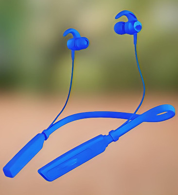 QPG STORE Rokerz 235 Pro Wireless Bluetooth Neckband(0B.381 Bluetooth(Blue, In the Ear)