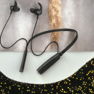 GPQ STORE Rokerz 235 Pro Wireless Bluetooth Neckband(0.4210 Bluetooth(Black, In the Ear)