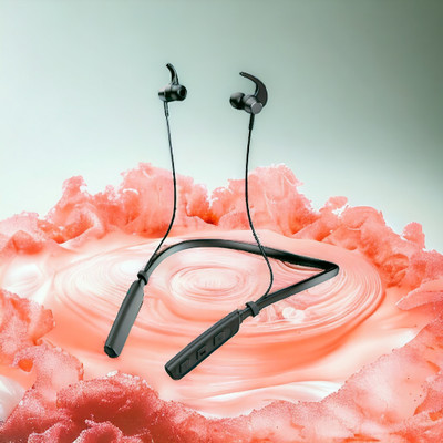 GPQ STORE Rokerz 235 Pro Wireless Bluetooth Neckband(0.1933 Bluetooth(Black, In the Ear)