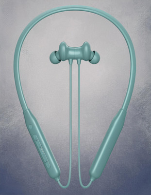MR.NOBODY Bullets Z2 - MAGNETIC POWER OFF/ON 48Hr Playtime Headphone Neckband W26 Bluetooth(Green, In the Ear)