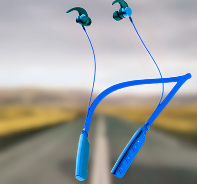 GPQ STORE Rokerz 235 Pro Wireless Bluetooth Neckband(0B.1059 Bluetooth(Blue, In the Ear)