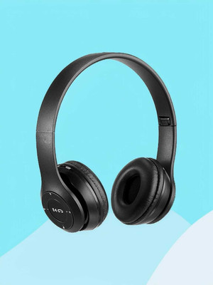 Worricow Buy Bluetooth 5.0 Bluetooth Headset Folding Wireless Sports Headset Bluetooth(Black, In the Ear)