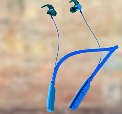 GPQ STORE Rokerz 235 Pro Wireless Bluetooth Neckband(0B.785 Bluetooth(Blue, In the Ear)