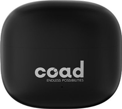 Coad Revolt R-001 True Wireless Earbuds with Deep Bass & 40H Playtime (Black)(white) Bluetooth(Multicolor, In the Ear)