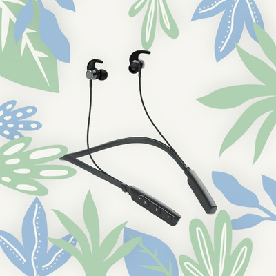 GPQ STORE Rokerz 235 Pro Wireless Bluetooth Neckband(0.785 Bluetooth(Black, In the Ear)