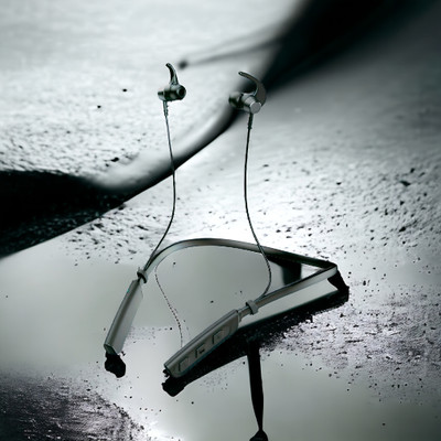 GPQ STORE Rokerz 235 Pro Wireless Bluetooth Neckband(0.1980 Bluetooth(Black, In the Ear)