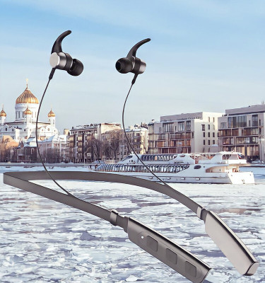 GPQ STORE Rokerz 235 Pro Wireless Bluetooth Neckband(0.78 Bluetooth(Black, In the Ear)