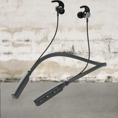 GPQ STORE Rokerz 235 Pro Wireless Bluetooth Neckband(0.1448 Bluetooth(Black, In the Ear)