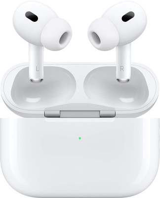 GANESH ENTERPRISES New Earpods Pro 2nd Generation, C-Type Charging Case Bluetooth(White, In the Ear)