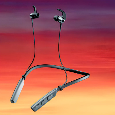 GPQ STORE Rokerz 235 Pro Wireless Bluetooth Neckband(0.408 Bluetooth(Black, In the Ear)