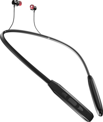 STYLISH neckband bluetooth headphone & earbuds gaming sound quality Bluetooth Headset(new black, In the Ear)