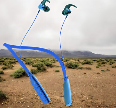 QPG STORE Rokerz 235 Pro Wireless Bluetooth Neckband(0B.339 Bluetooth(Blue, In the Ear)