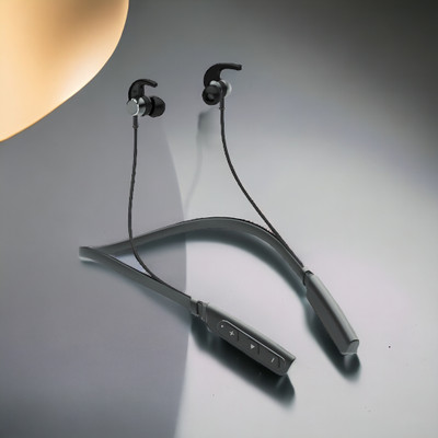 GPQ STORE Rokerz 235 Pro Wireless Bluetooth Neckband(0.809 Bluetooth(Black, In the Ear)