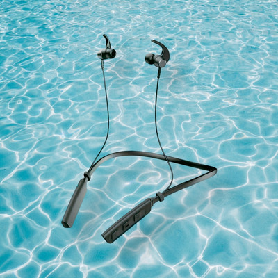GPQ STORE Rokerz 235 Pro Wireless Bluetooth Neckband(0.2159 Bluetooth(Black, In the Ear)