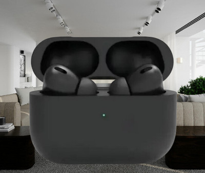 JQVA TWS Elite True Wireless Earbuds with LED Display – Midnight Black Bluetooth(Black, True Wireless)