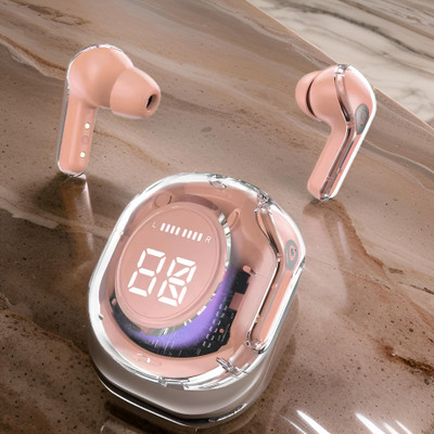 YAROH UltraPods Pro TWS Transparent Bluetooth Earbuds with Noise-Canceling 116 Bluetooth(Multicolor, In the Ear)