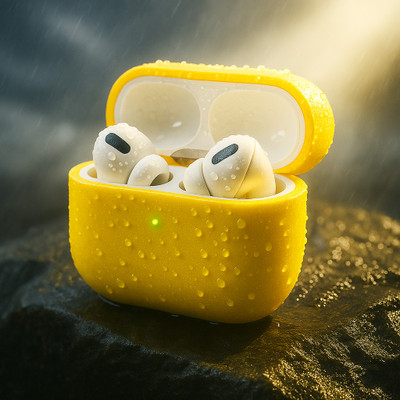 NS WORLD AIR PRO 7 Airbud Tws | Case Protect| Bass | BT Earbuds | Touch Control Headphone Bluetooth(White, Yellow, True Wireless)