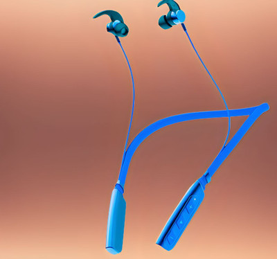 GPQ STORE Rokerz 235 Pro Wireless Bluetooth Neckband(0B.759 Bluetooth(Blue, In the Ear)