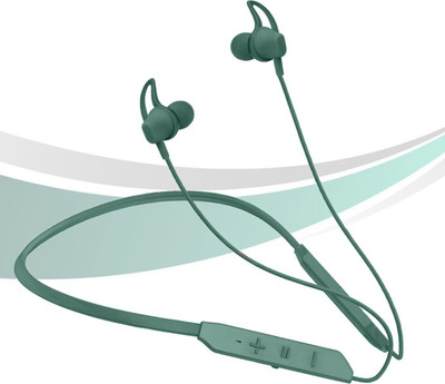IMMUTABLE bt max Neckband Earphone with Bluetooth ( In the Ear)bhj9 Bluetooth & Wired(Multicolor, On the Ear)