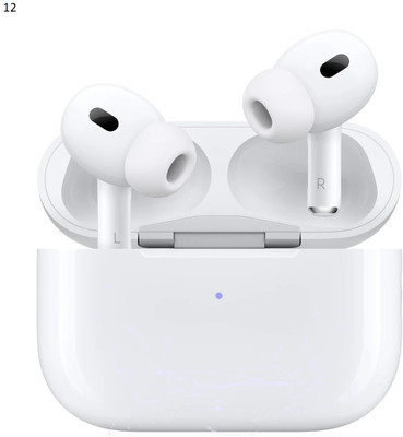 Loyal Edge White AirPods Pro ANC,Lightweight, 30-Hour Playback, Anc-02 Bluetooth Headset(white, In the Ear)