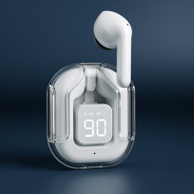 Knull Earbuds-Air-S10-tws-white-2 Bluetooth without Mic(White, True Wireless)