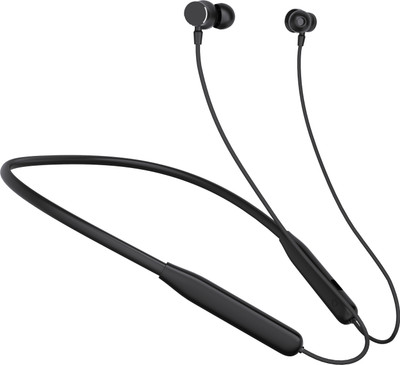 ZPELDORN CH-110 Pro Bass Wireless Neckband with Fast Charging and 48Hr Battery Life2 Bluetooth(Black, In the Ear)