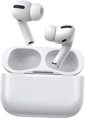 TECHIO Trendy White Bluetooth(White, True Wireless)