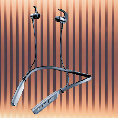 GPQ STORE Rokerz 235 Pro Wireless Bluetooth Neckband(0.370 Bluetooth(Black, In the Ear)