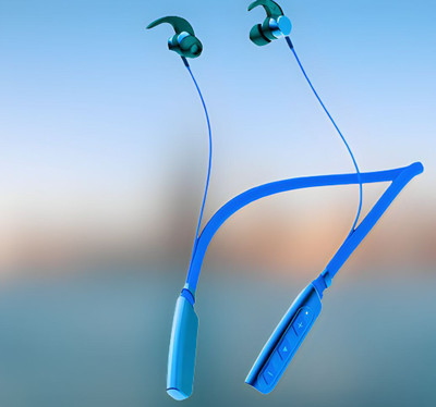 GPQ STORE Rokerz 235 Pro Wireless Bluetooth Neckband(0B.766 Bluetooth(Blue, In the Ear)