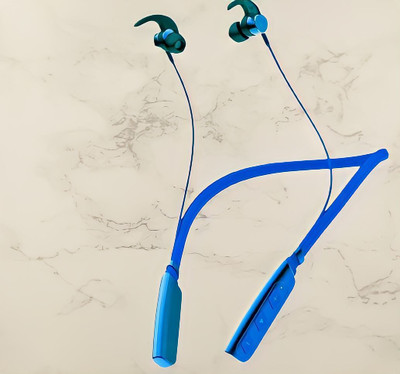 QPG STORE Rokerz 235 Pro Wireless Bluetooth Neckband(0B.5 Bluetooth(Blue, In the Ear)