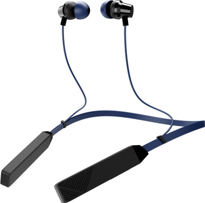 Boom Mudhur NB53 Gaming Bluetooth,50hrs playtime Dual Mic for ENC Call ,Made In India Bluetooth(Blue, In the Ear)