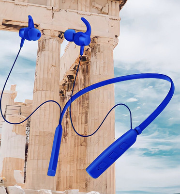 GPQ STORE Rokerz 235 Pro Wireless Bluetooth Neckband(0B.256 Bluetooth(Blue, In the Ear)