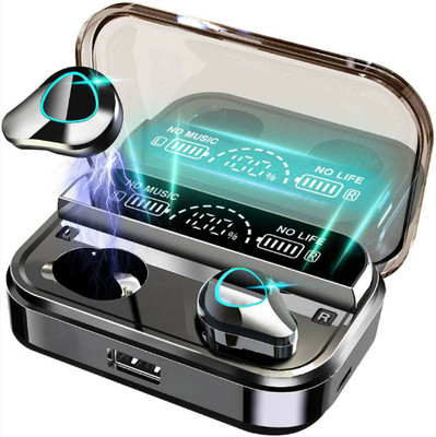ROAR AW_895N_TWS M10 BLUETOOTH 5.1 CHARGING BOX WIRELESS EARDBUD STEREO SOUND Bluetooth(Black, True Wireless)