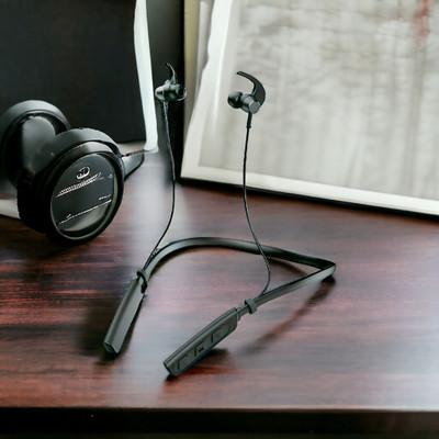GPQ STORE Rokerz 235 Pro Wireless Bluetooth Neckband(0.2261 Bluetooth(Black, In the Ear)