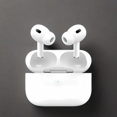 SAIBABA Advance Mic, Deep Bass & ANC Bluetooth(White, In the Ear)