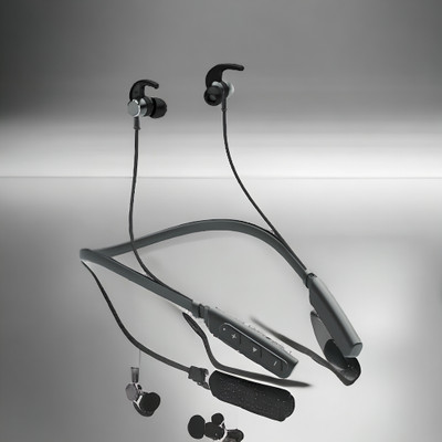 GPQ STORE Rokerz 235 Pro Wireless Bluetooth Neckband(0.746 Bluetooth(Black, In the Ear)