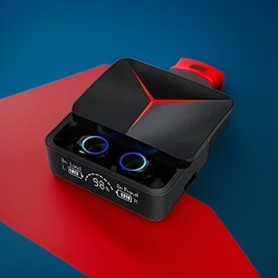 GUGGU Q37_M90 Pro Gaming TWS Bluetooth Earbuds with Power Bank: Mobile Headset Bluetooth(Black, In the Ear)