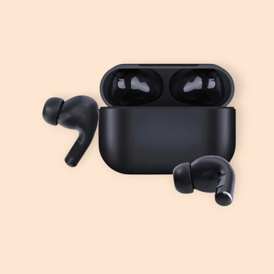 AIZINA In-Game Clarity, One-Tap Pair, True Wireless, Bluetooth Earbuds_KD Bluetooth(Black, True Wireless)