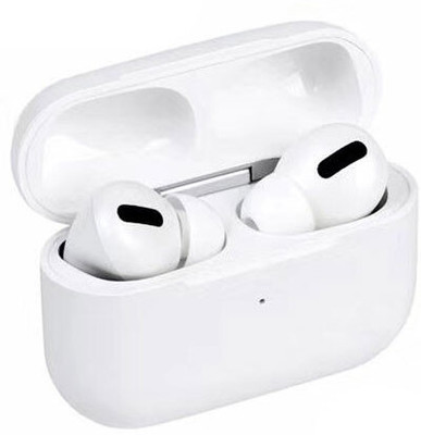 T-80 XPods Pro Airpods with 13mm Drivers, 48H Battery Bluetooth Headset(White, In the Ear)