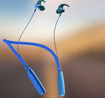 GPQ STORE Rokerz 235 Pro Wireless Bluetooth Neckband(0B.1029 Bluetooth(Blue, In the Ear)
