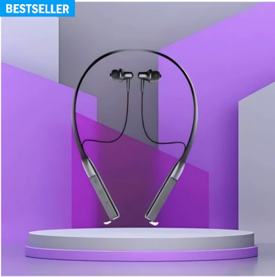 house of common Bluetooth Neckband with Deep Bass, Quick Charge, Long Backup-EZ Bluetooth & Wired(Multicolor, In the Ear)