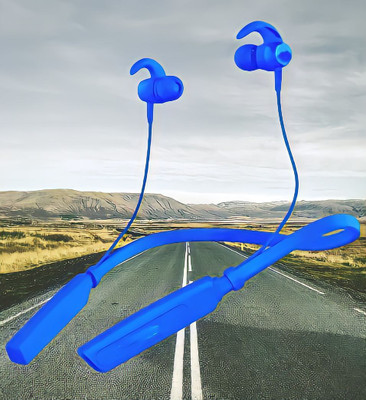 GPQ STORE Rokerz 235 Pro Wireless Bluetooth Neckband(0B.521 Bluetooth(Blue, In the Ear)