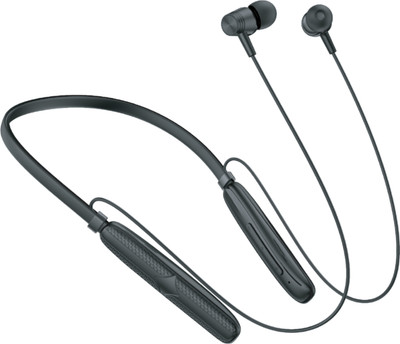 FoxProx FPX Echo Sound Bluetooth Neckband | Powerful Sound | 48 Hours Bluetooth(Black, In the Ear)