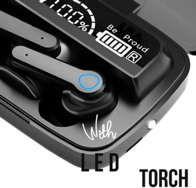 FARISHTAY Digital Power TWS: ANC, BT 5.3, 40H Battery Life, Gesture Control Bluetooth Gaming(Black, In the Ear)