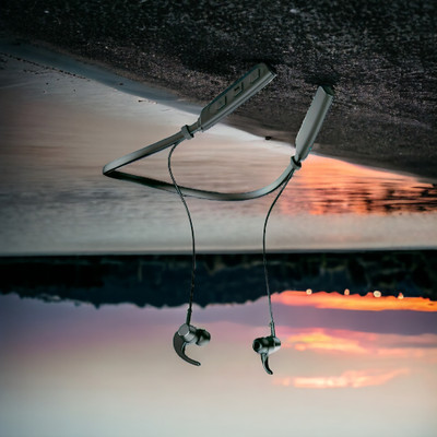 QPG STORE Rokerz 235 Pro Wireless Bluetooth Neckband(0.2272 Bluetooth(Black, In the Ear)