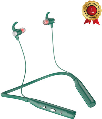 TABARET Top Bluetooth Wireless Neckband, 40 Hours Continuous Playback Battery Bluetooth(Black, On the Ear)